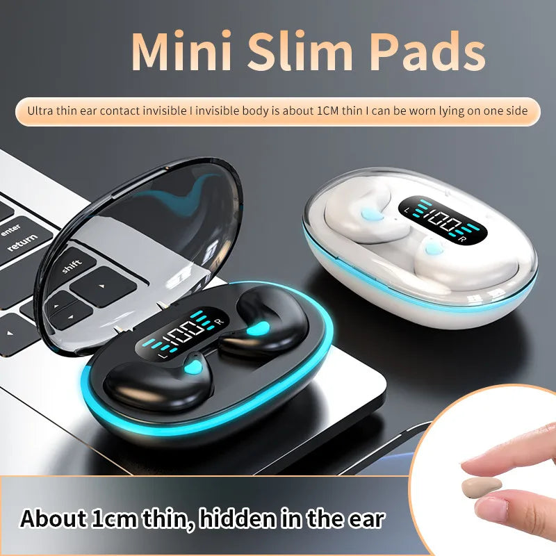 Mini Headphones For WorkX55 Sleeping Earbuds Wireless