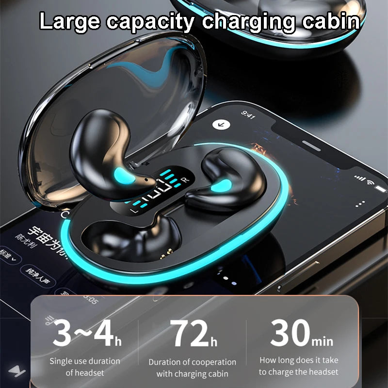 Mini Headphones For WorkX55 Sleeping Earbuds Wireless