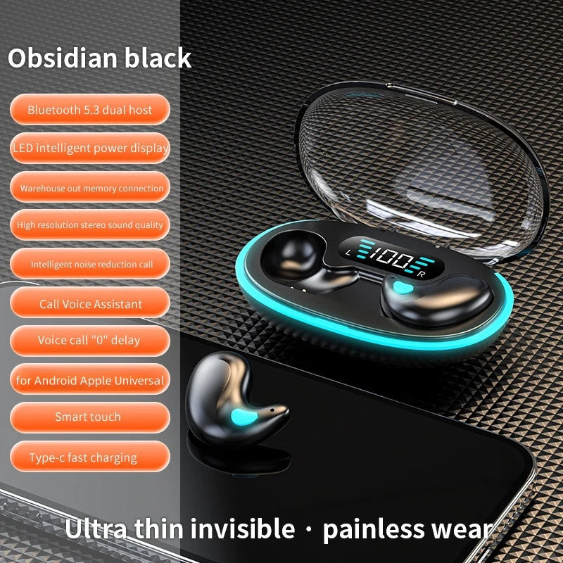 Mini Headphones For WorkX55 Sleeping Earbuds Wireless