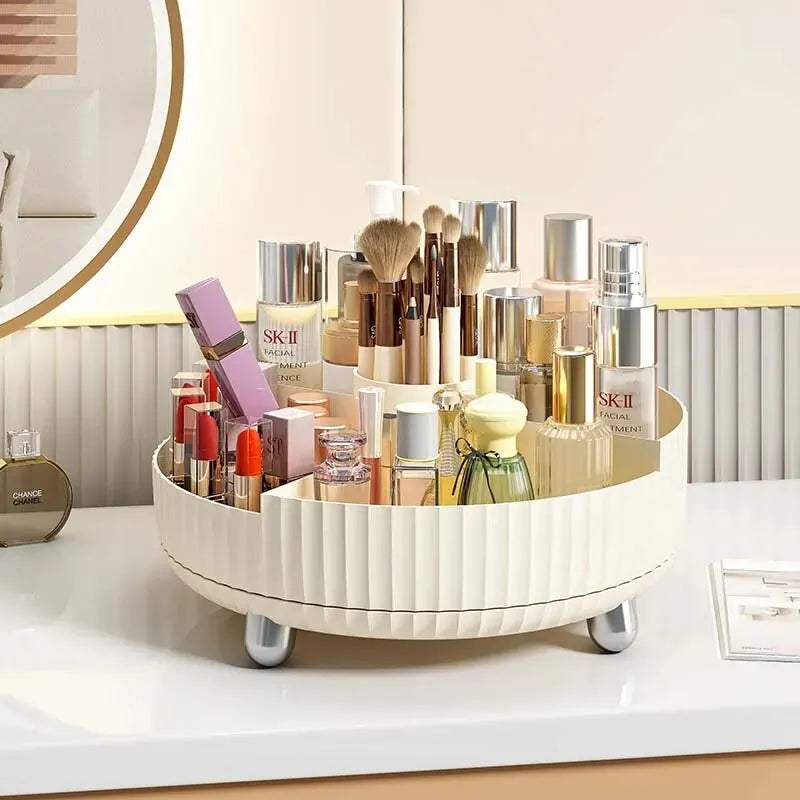 360° Rotating Storage Rack Makeup Organizer