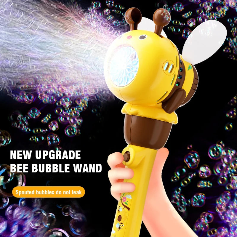 Automatic Hand-held Bubble Gun Stick Bubbles