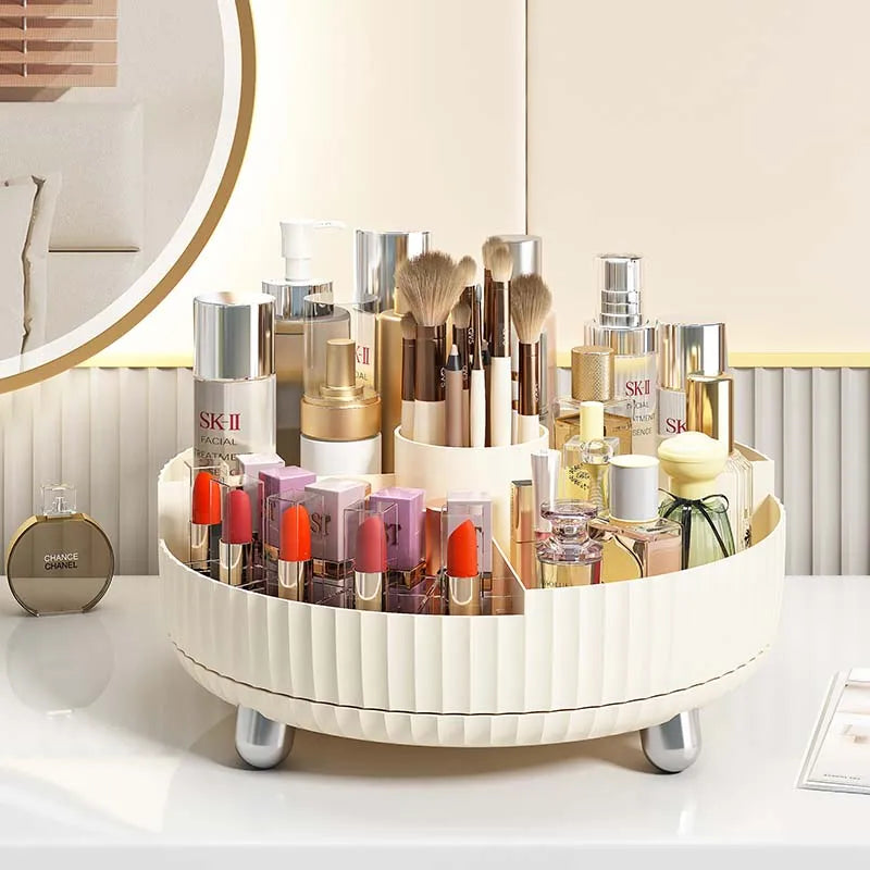 360° Rotating Storage Rack Makeup Organizer