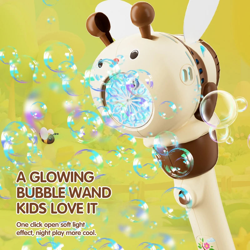 Automatic Hand-held Bubble Gun Stick Bubbles