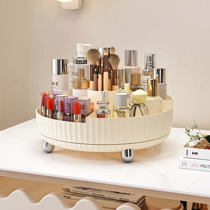 360° Rotating Storage Rack Makeup Organizer