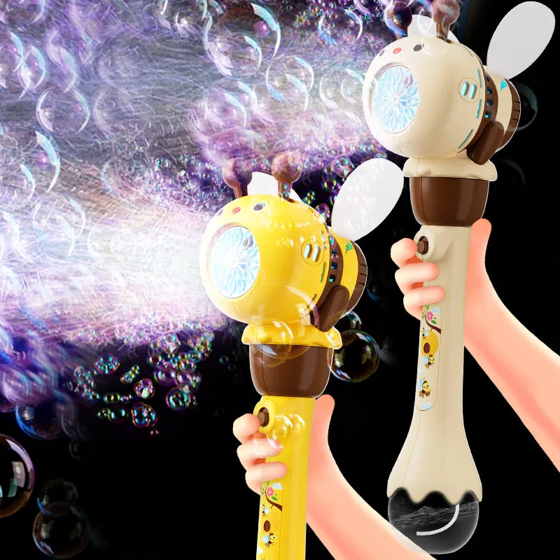 Automatic Hand-held Bubble Gun Stick Bubbles